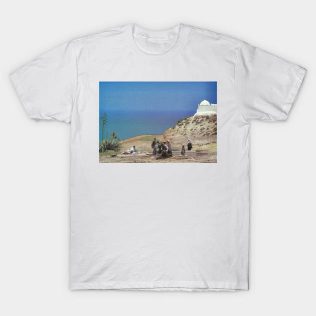 One of the many marabouts (shrines) in Morocco T-Shirt by rogerstrawberry